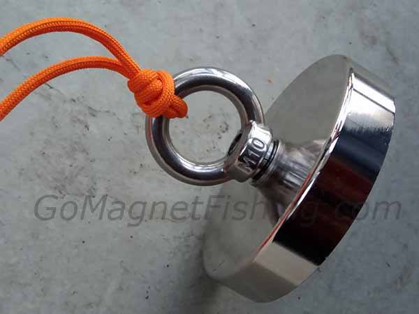 Double Side Neodymium Fishing Magnets with 20‑Meter Red Rope Permanent Magnetic Force Pulling Force Magnet Fishing Kit